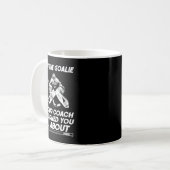 Hockey GoalkeeperFunny Ice Hockey Goalie Essent Kaffeetasse (Vorderseite Links)