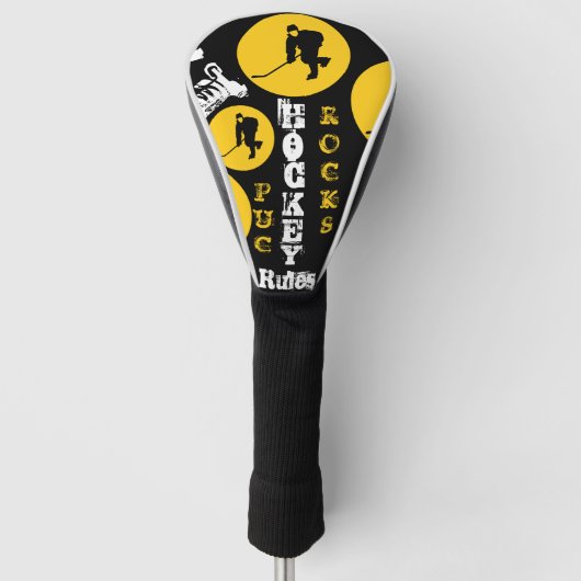 Hockey Golf Headcover (Vorderseite)