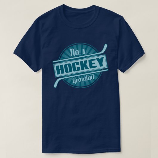 Hockey Großer T - Shirt mit Name & Nummer (Design vorne)