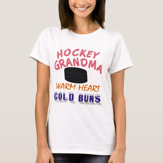 HOCKEY-GROSSMUTTER T-Shirt (Vorderseite)