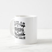 Hockey-Großvater-Tasse Kaffeetasse (Vorderseite Links)