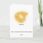 Hockey Grußkarte Goalie - "Verteidigen Sie Ihre Tr Karte (Rückseite)