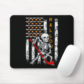 Hockey Halloween-Flagge Mousepad (Mit Mouse)
