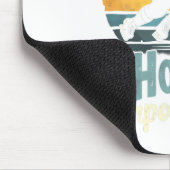Hockey hat Vorrang vor Schule Lustig Mousepad (Ecke)