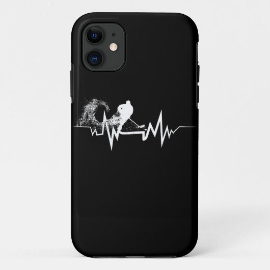 Hockey Heartbeat Cooles Geschenk für Hockey-Spiele Case-Mate iPhone Hülle (Rückseite)