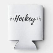 Hockey Heartbeat Dosenkühler (Rückseite)