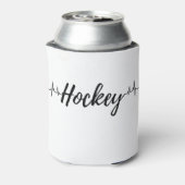 Hockey Heartbeat Dosenkühler (Kanne Rückseite)