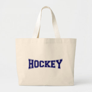 Hockey-Hochschulart Jumbo Stoffbeutel