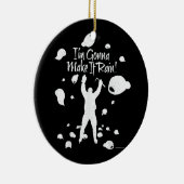 Hockey-Hockey-Hockey-Hut-Trick machen Keramik Ornament (Rechts)