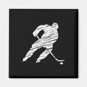 Hockey Hockey Sagt Trainer Trainer Eishockeyspiele Magnet
