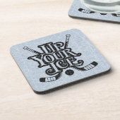 Hockey (Hockey) Untersetzer (Linke Seite)