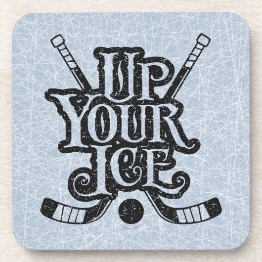 Hockey (Hockey) Untersetzer (Vorderseite)