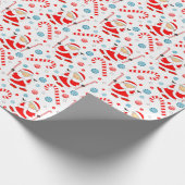 Hockey Holiday-Geschenk Geschenkpapier (Ecke)