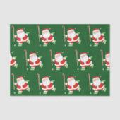 Hockey Holiday-Geschenk Seidenpapier (Vorderseite)