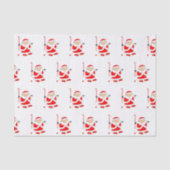 Hockey Holiday Geschenkpapier Seidenpapier (Vorderseite)