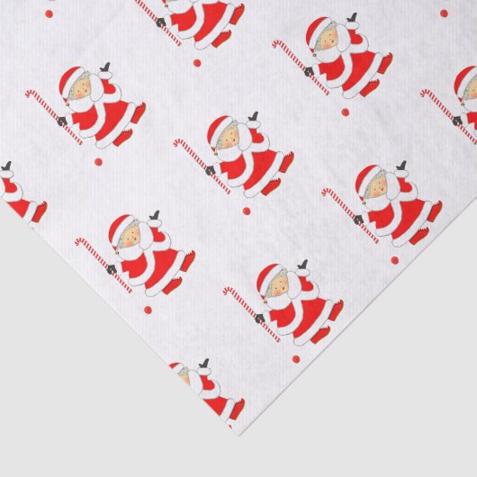 Hockey Holiday Geschenkpapier Seidenpapier (Ausschnitt)