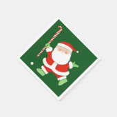 Hockey-Holiday Party Serviette (Ecke)