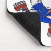 HOCKEY-HUND MOUSEPAD (Ecke)