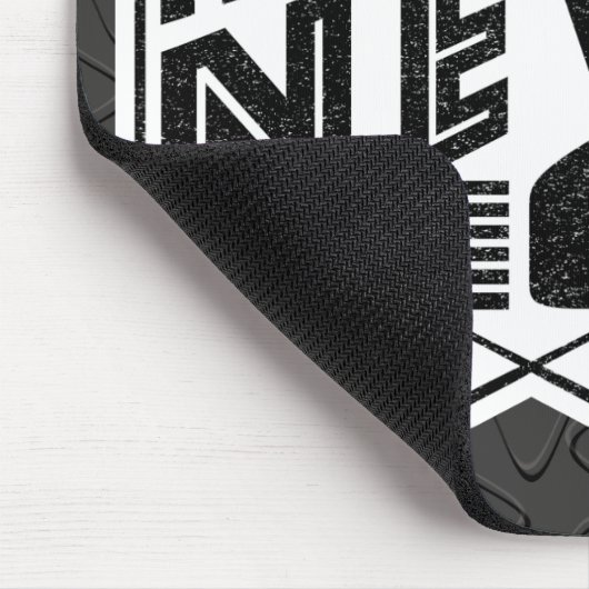 Hockey Hustle Hit & Never Quit Mousemat Mousepad (Ecke)