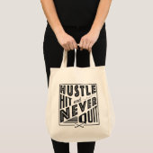 Hockey Hustle Hit & Never Tote Bag Tragetasche (Vorderseite (Produkt))