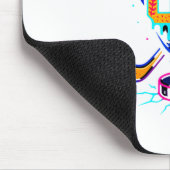 Hockey Ice Cream Drip Number 67 Player 67th Birthd Mousepad (Ecke)