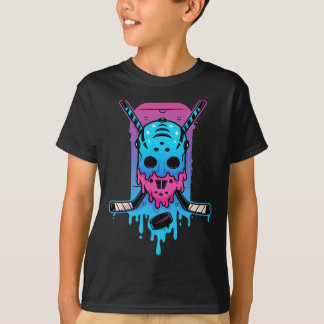 Hockey Ice Cream Drip T-Shirt