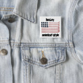Hockey im amerikanischen Stil Button (Beispiel)
