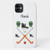 Hockey Iphone Case (Rückseite)