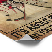 Hockey ist besser als du vorher poster (Ecke)