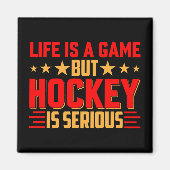 Hockey ist ernst magnet (Vorne)