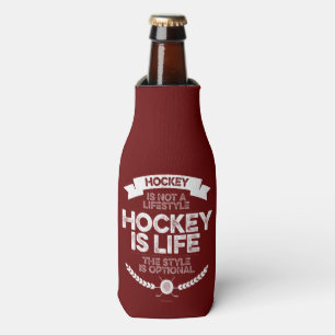 Hockey ist kein Lifestyle Flaschenkühler