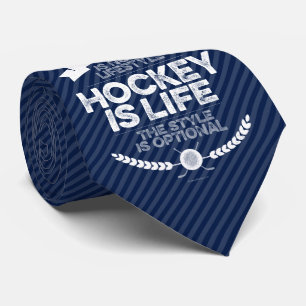 Hockey ist kein Lifestyle Krawatte