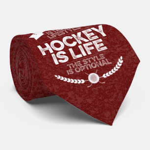Hockey ist kein Lifestyle Krawatte