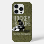Hockey ist Leben Case-Mate iPhone Hülle (Rückseite)
