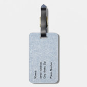 Hockey ist Leben Gepäckanhänger (Rückseite vertikal)