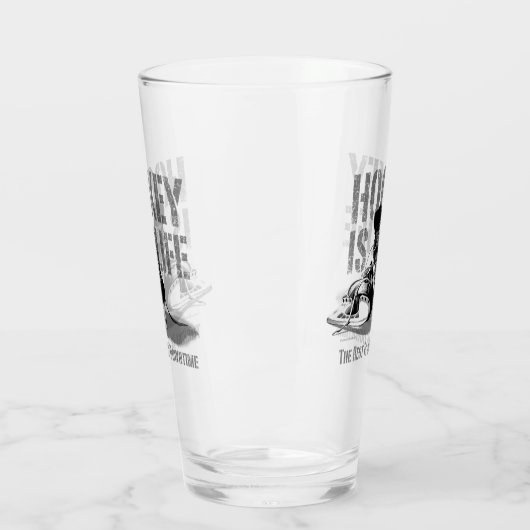 Hockey ist Leben Glas (Links)