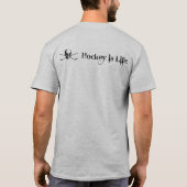 Hockey ist Leben T-Shirt (Rückseite)