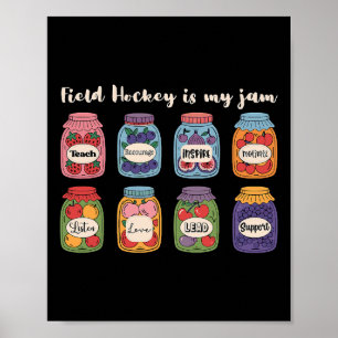Hockey ist mein Ding Feldhockey-Trainer  Poster