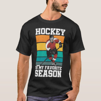 Hockey ist mein Lieblings-Saison-Sportler Eis-Gesc T-Shirt