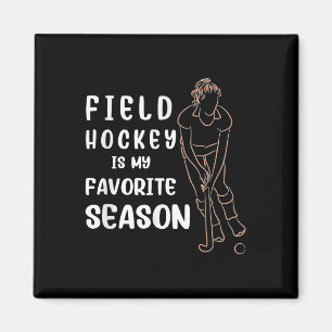 Hockey ist meine Lieblingssaison Hallenhockey P Magnet