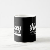 Hockey ist meine Lieblingssaison Kaffeetasse (Mittel)