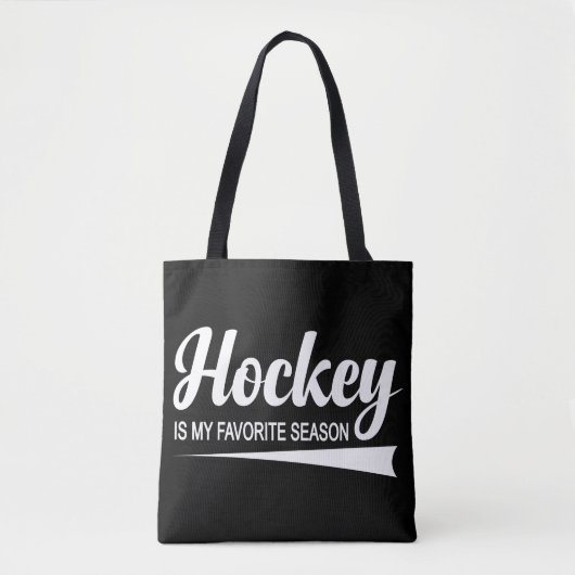 Hockey ist meine Lieblingssaison Tasche (Vorderseite)