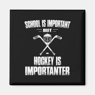 Hockey ist wichtig für Jungen und Männer Magnet