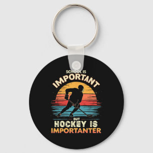 Hockey ist wichtiger Schulhumor  Schlüsselanhänger