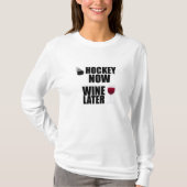 HOCKEY JETZT. WEIN-NEUERER T - SHIRT (Vorderseite)