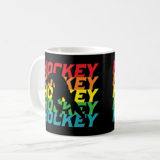 Hockey Kaffeetasse (Vorderseite Links)