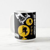 HOCKEY KAFFEETASSE (Vorderseite Links)