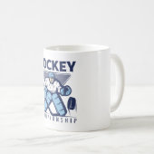 Hockey Kaffeetasse (VorderseiteRechts)