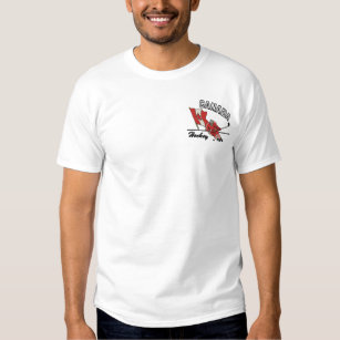 Hockey Kanada Besticktes T-Shirt