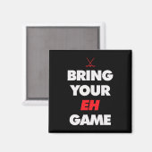 Hockey - Kanada bringt EH Game mit Magnet (Vorderseite/Rückseite)